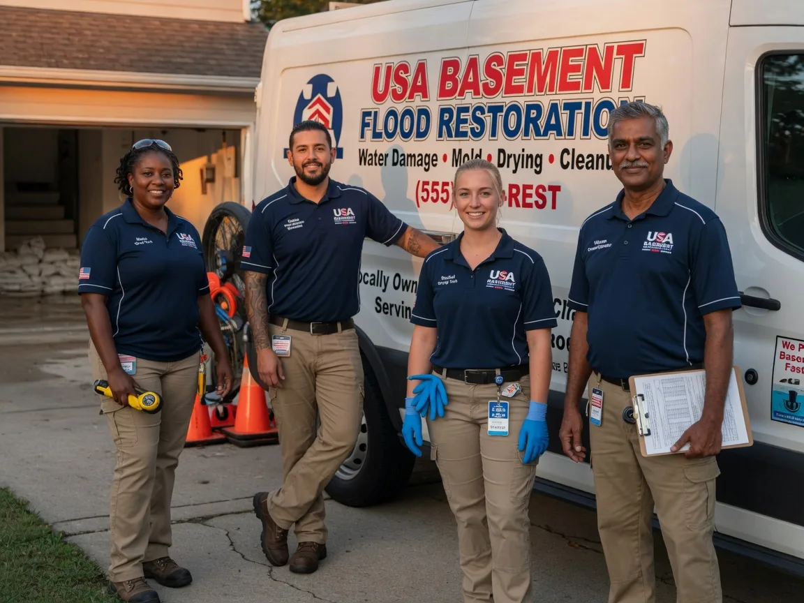 Basement Flood Cleanup company in Udell, IA